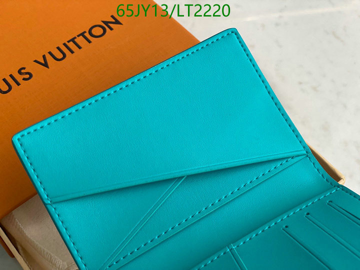 LV Bags-(Mirror)-Wallet-,Code: LT2220,$: 65USD