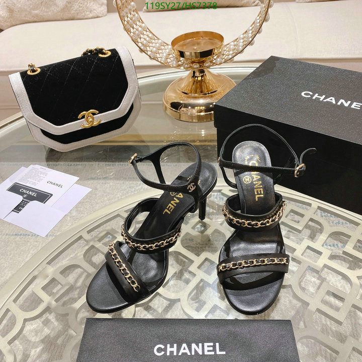 Women Shoes-Chanel, Code: HS7378,$: 119USD