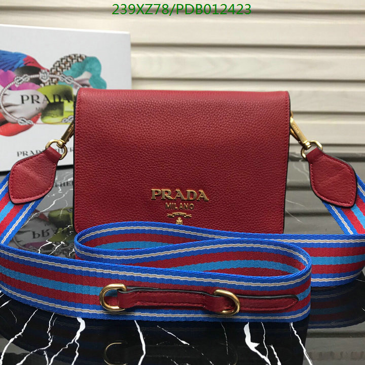 Prada Bag-(Mirror)-Diagonal-,Code: PDB012423,$:239USD