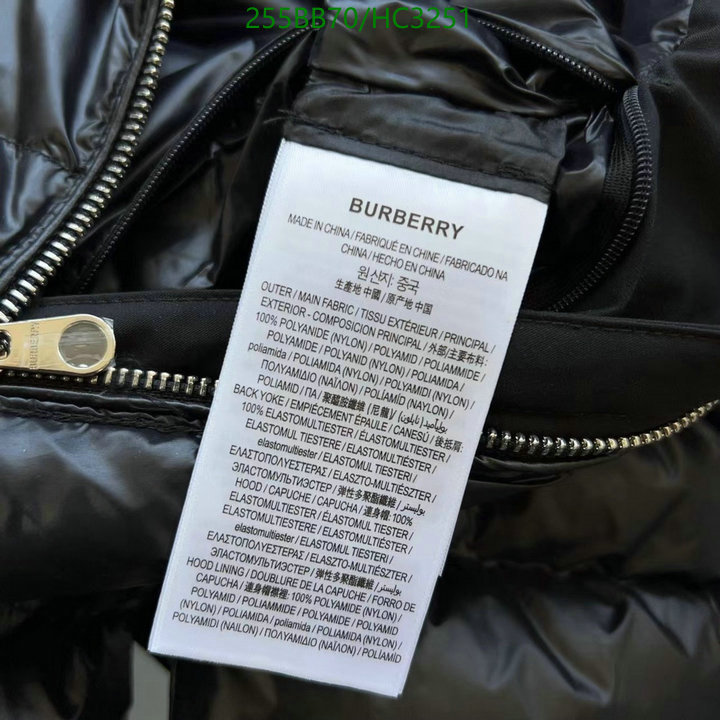 Down jacket Women-Burberry, Code: HC3251,$: 255USD