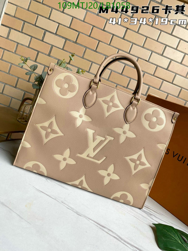 LV Bags-(4A)-Handbag Collection-,Code: LB1058,$: 109USD