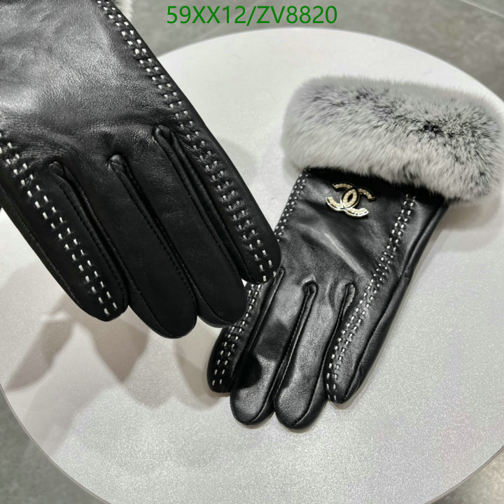 Gloves-Chanel, Code: ZV8820,$: 59USD