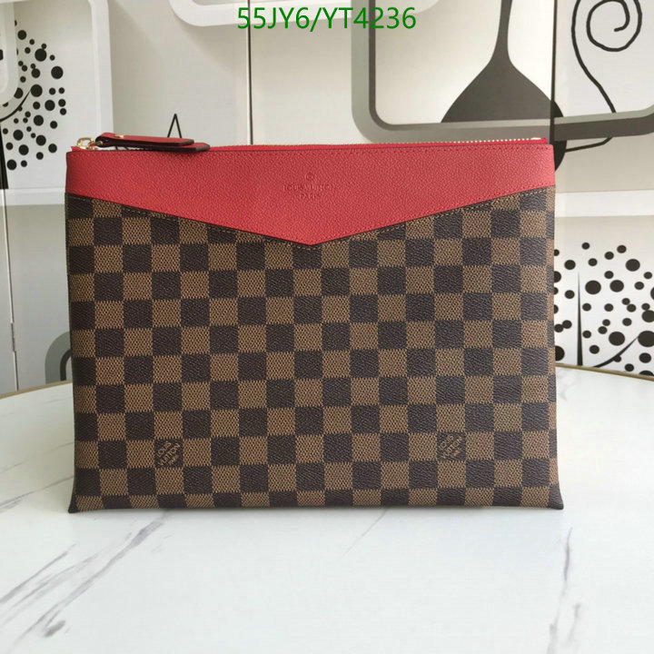 LV Bags-(4A)-Wallet-,Code: YT4236,$: 55USD