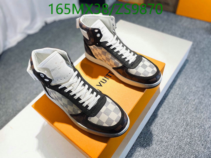 Men shoes-LV, Code: ZS9870,$: 165USD