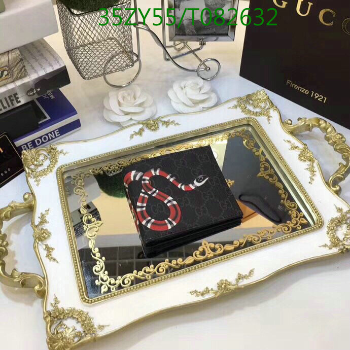 Gucci Bag-(4A)-Wallet-,Code: T082632,$:35USD