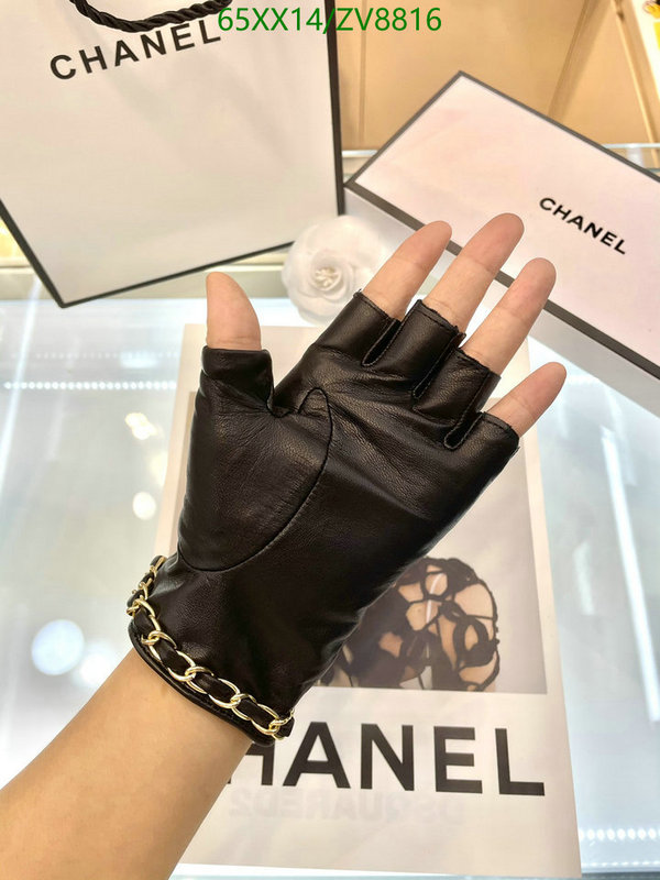 Gloves-Chanel, Code: ZV8816,$: 65USD