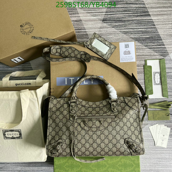 Gucci Bag-(Mirror)-Handbag-,Code: YB4094,$: 259USD