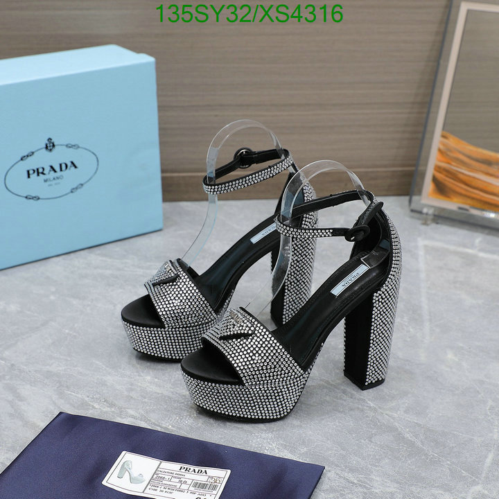 Women Shoes-Prada, Code: XS4316,$: 135USD