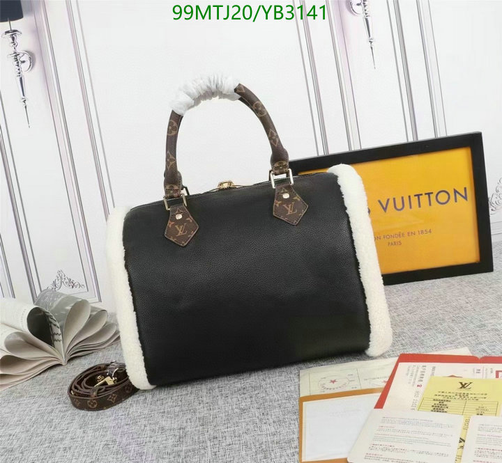 LV Bags-(4A)-Speedy-,Code: YB3141,$: 99USD