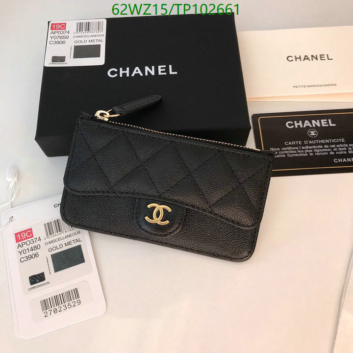 Chanel Bags ( 4A )-Wallet-,Code: TP102661,$: 62USD