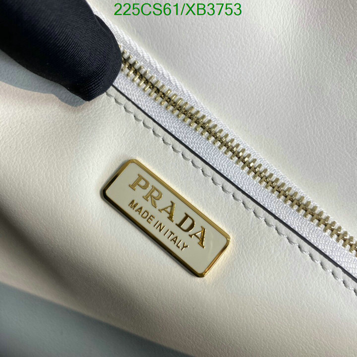 Prada Bag-(Mirror)-Diagonal-,Code: XB3753,$: 225USD