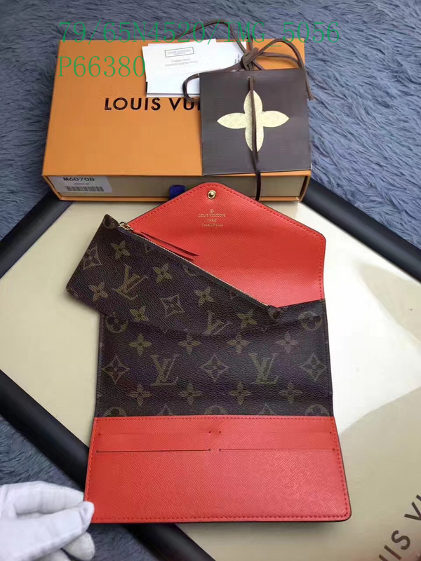 LV Bags-(Mirror)-Wallet-,Code：LT120125,$: 79USD