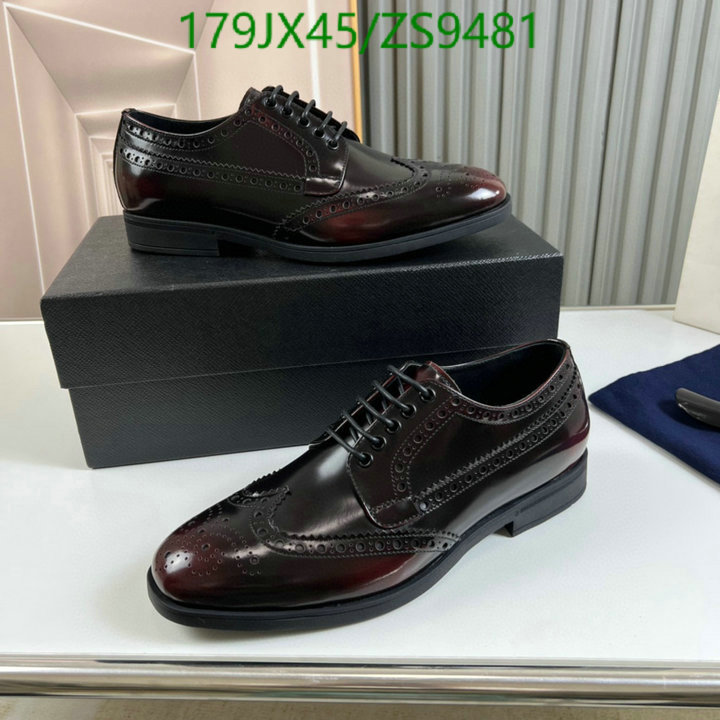 Men shoes-Prada, Code: ZS9481,$: 175USD