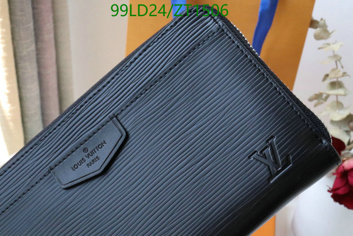 LV Bags-(Mirror)-Wallet-,Code: ZT1506,$: 99USD