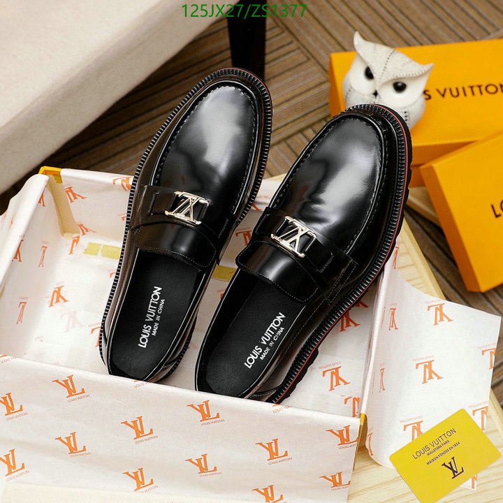 Men shoes-LV, Code: ZS1377,$: 125USD