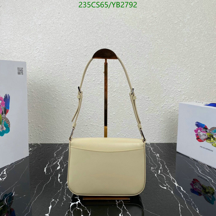 Prada Bag-(Mirror)-Diagonal-,Code: YB2792,$: 235USD