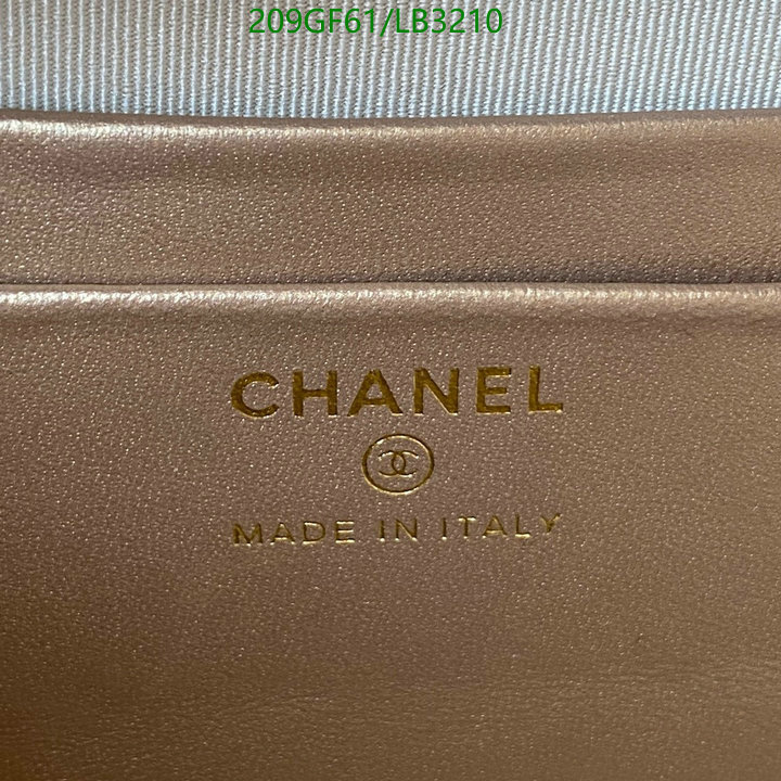 Chanel Bags -(Mirror)-Diagonal-,Code: LB3210,$: 209USD