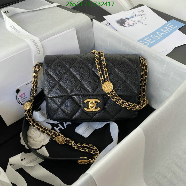 Chanel Bags -(Mirror)-Diagonal-,Code: ZB2417,$: 265USD