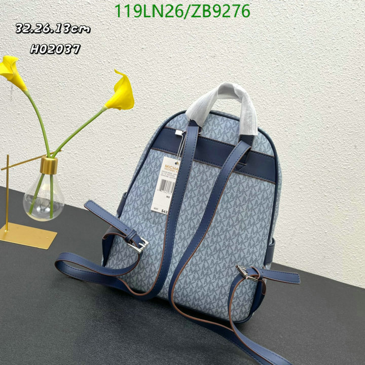 Michael Kors Bag-(4A)-Backpack-,Code: ZB9276,$: 119USD