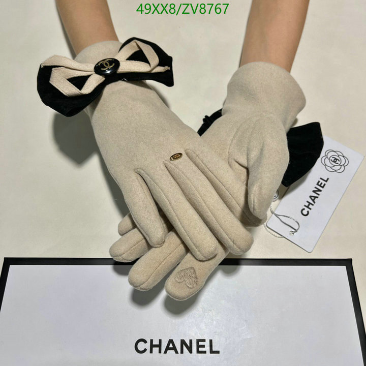 Gloves-Chanel, Code: ZV8767,$: 49USD