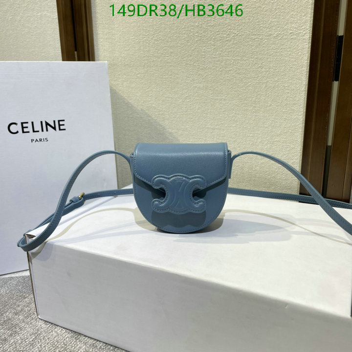 Celine Bag-(Mirror)-Diagonal-,Code: HB3646,$: 149USD