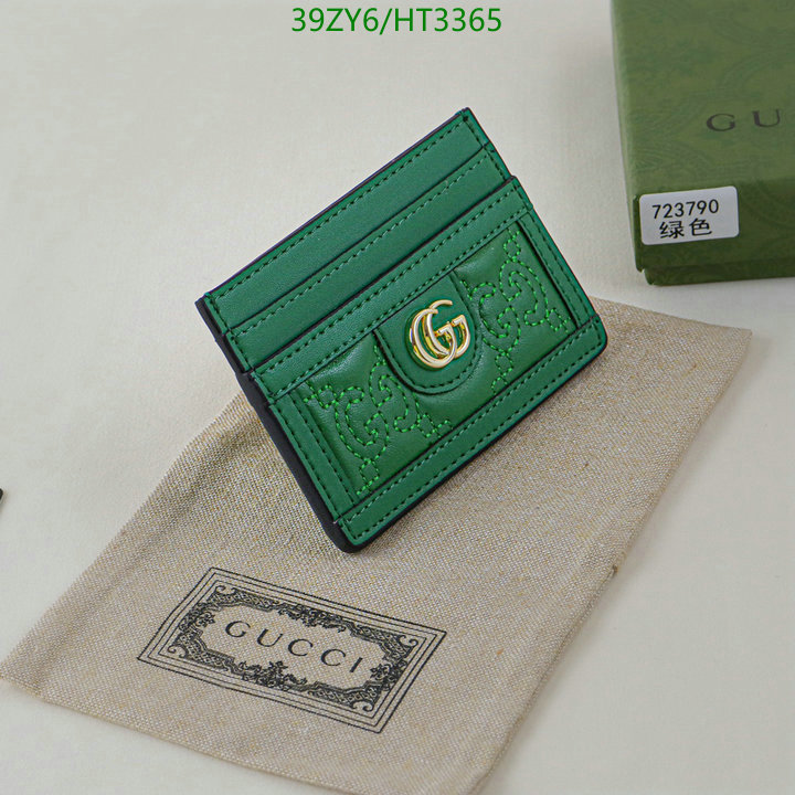 Gucci Bag-(4A)-Wallet-,Code: HT3365,$: 39USD