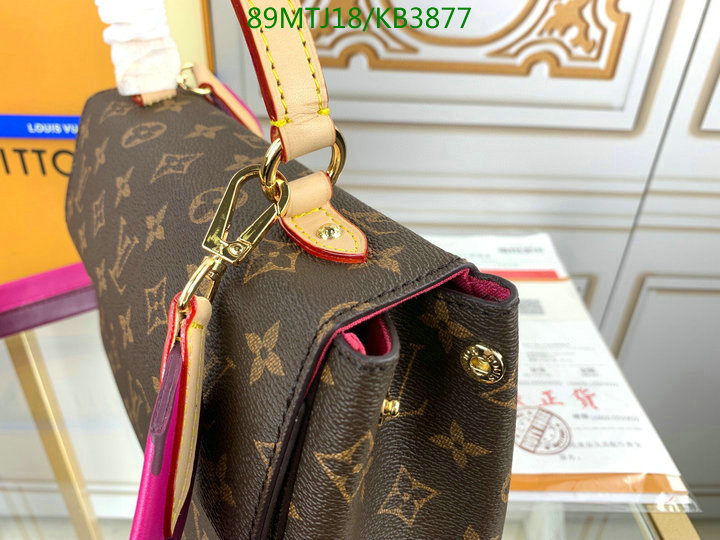 LV Bags-(4A)-Handbag Collection-,Code: KB3877,$: 89USD