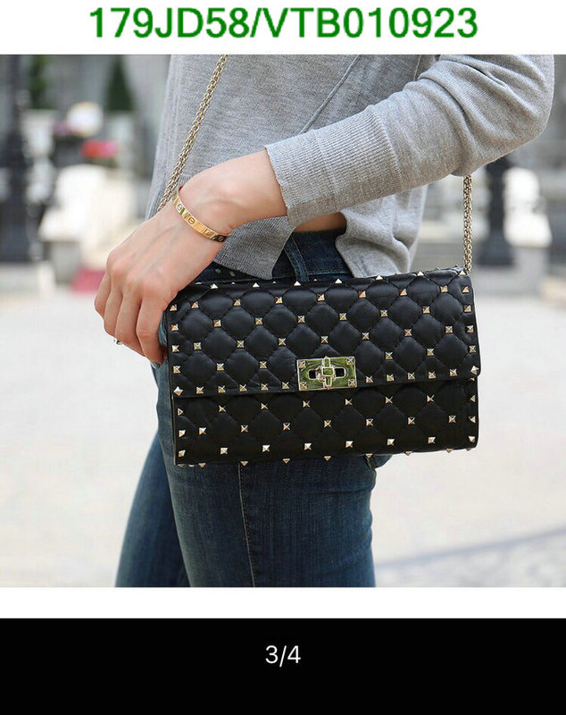 Valentino Bag-(Mirror)-Rockstud Spike,Code: VTB010923,$: 179USD