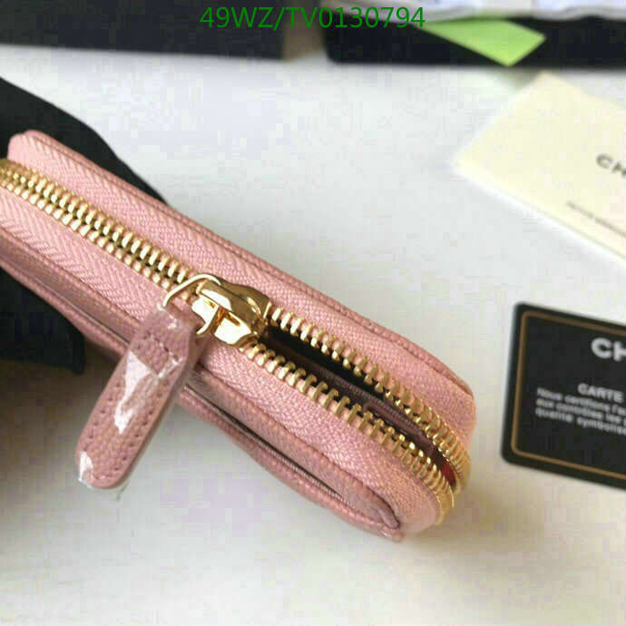 Chanel Bags ( 4A )-Wallet-,Code: TV0130794,$: 49USD