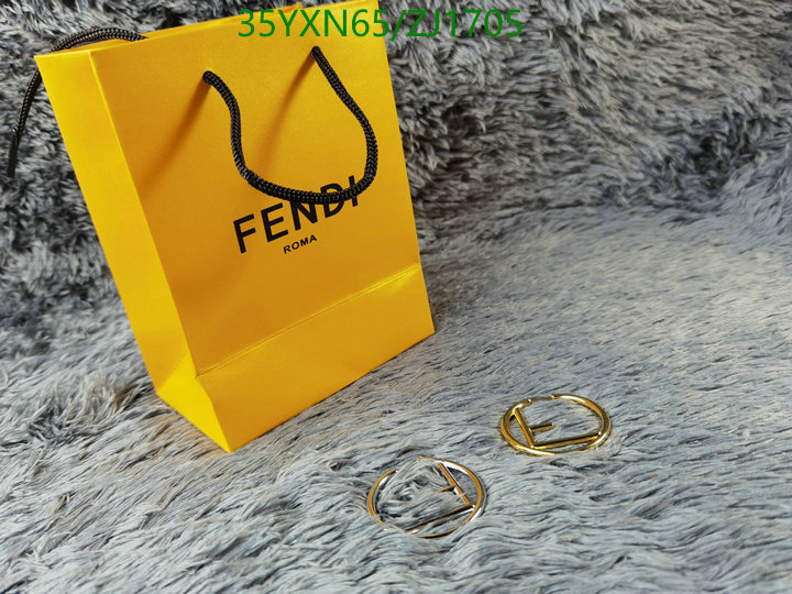 Jewelry-Fendi, Code: ZJ1705,$: 35USD