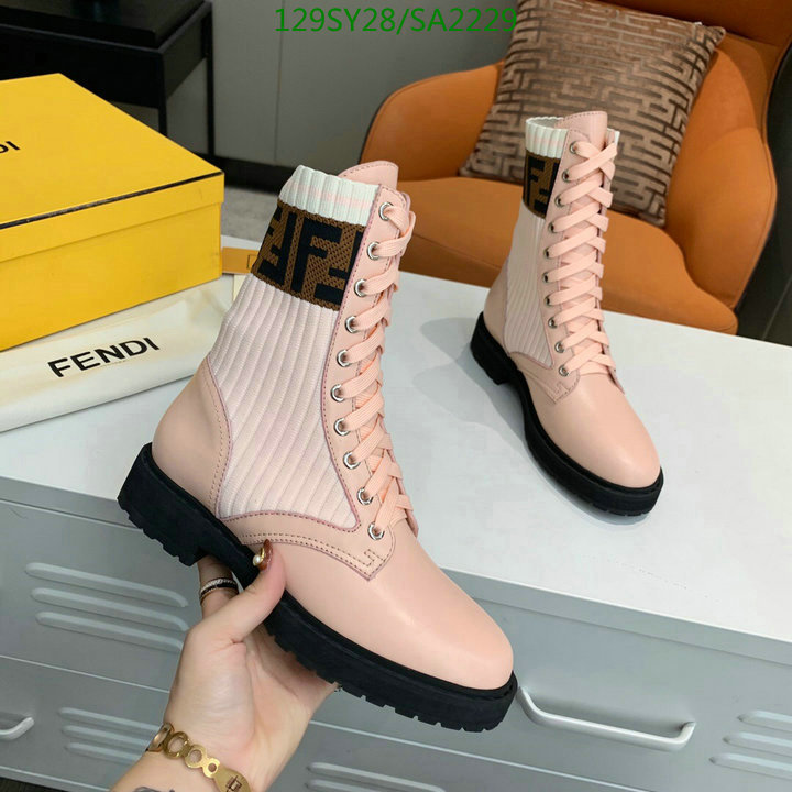 Women Shoes-Fendi, Code: SA2229,$: 129USD