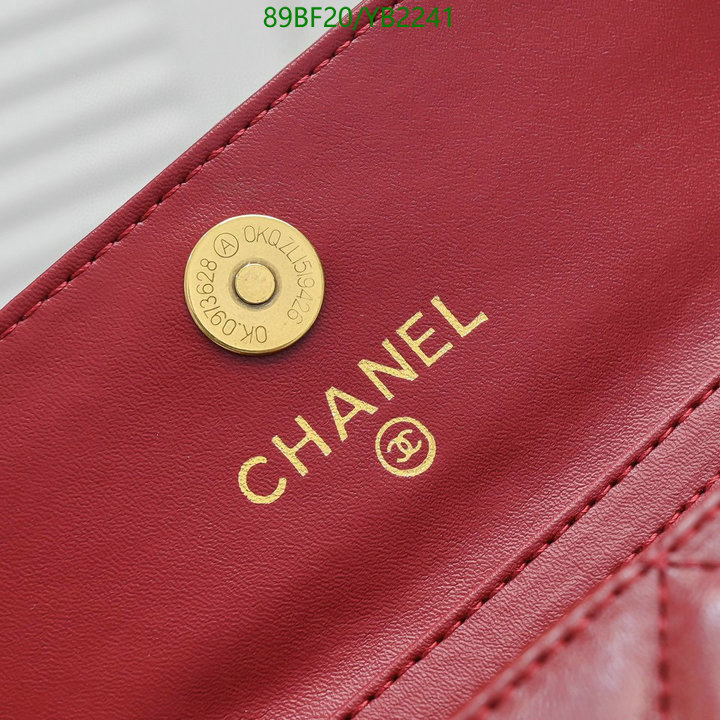 Chanel Bags ( 4A )-Diagonal-,Code: YB2241,$: 89USD