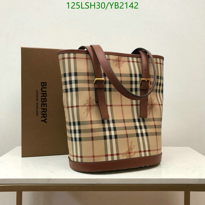 Burberry Bag-(Mirror)-Handbag-,Code: YB2142,$: 125USD