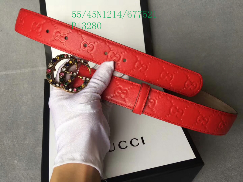 Belts-Gucci, Code： GGP010414,$: 55USD