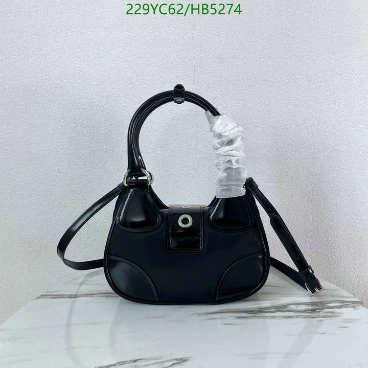 Prada Bag-(Mirror)-Diagonal-,Code: HB5274,$: 229USD