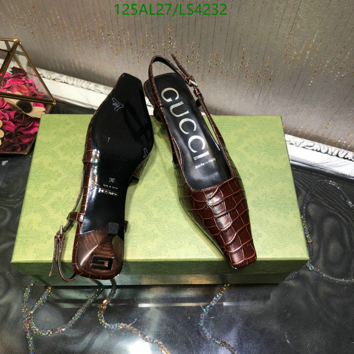 Women Shoes-Gucci, Code: LS4232,$: 125USD