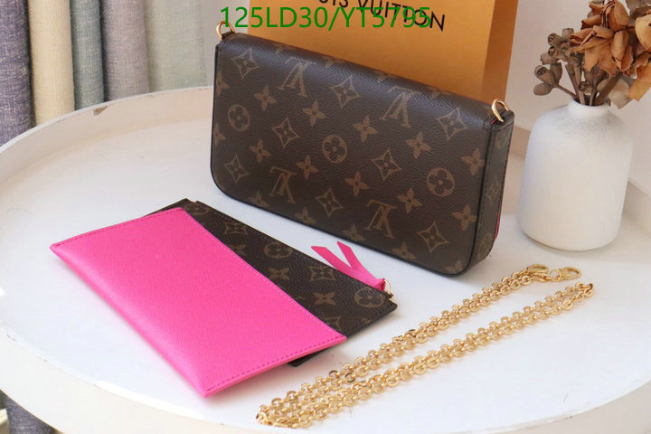 LV Bags-(Mirror)-Wallet-,Code: YT5795,$: 125USD