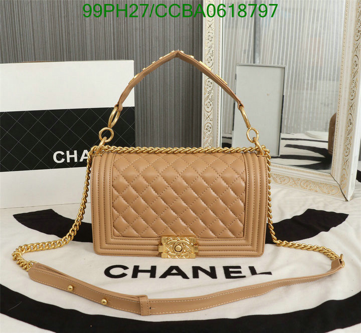 Chanel Bags ( 4A )-Le Boy,Code: CCBA0618797,$: 99USD