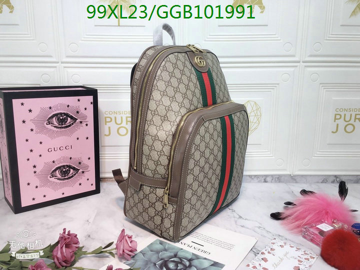 Gucci Bag-(4A)-Backpack-,Code: GGB101991,$:99USD