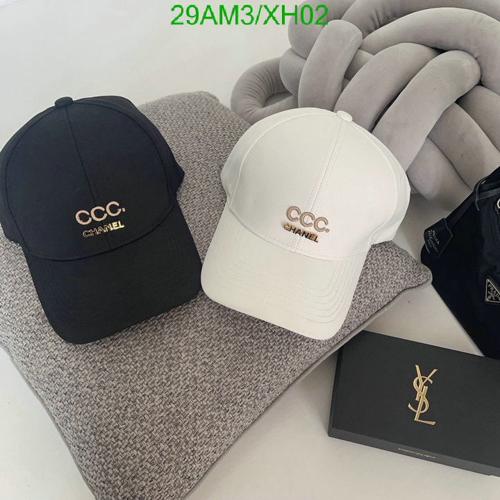 Cap -(Hat)-Chanel, Code: XH02,$: 29USD