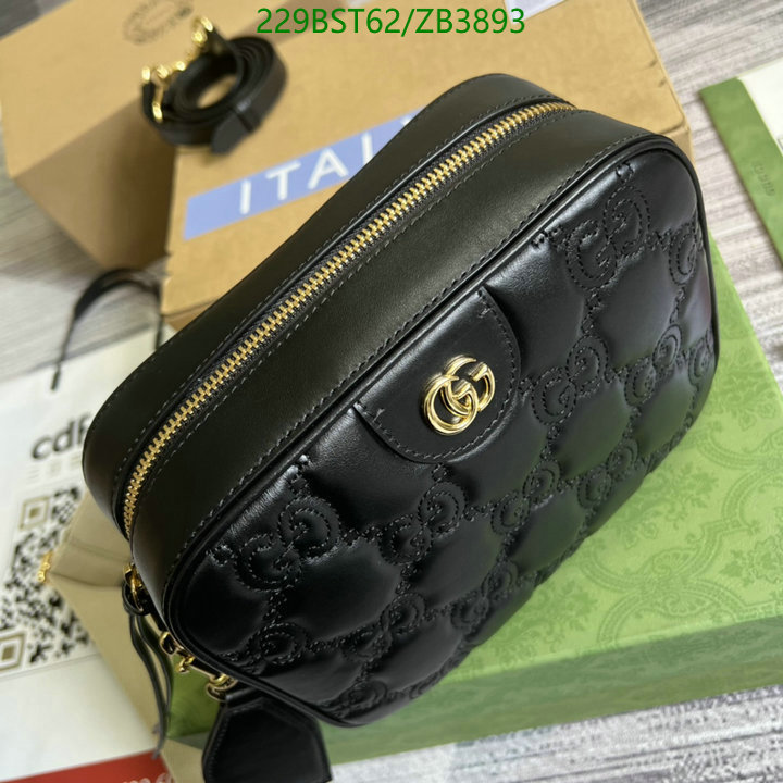 Gucci Bag-(Mirror)-Diagonal-,Code: ZB3893,$: 229USD