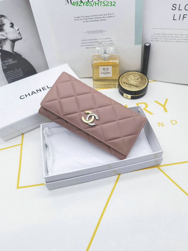 Chanel Bags ( 4A )-Wallet-,Code: HT5232,$: 49USD