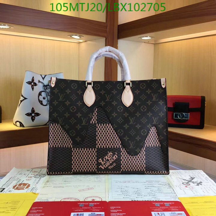 LV Bags-(4A)-Handbag Collection-,Code: LBX102705,$: 105USD