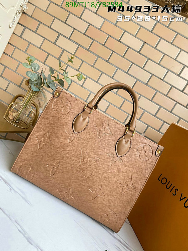 LV Bags-(4A)-Handbag Collection-,Code: YB2584,$: 89USD