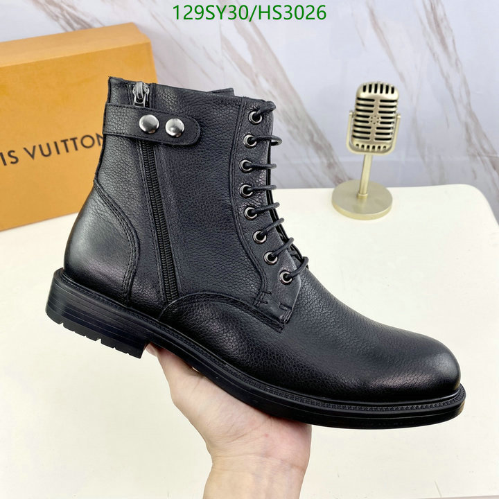 Men shoes-Boots, Code: HS3026,$: 129USD