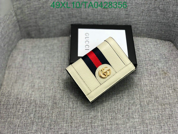 Gucci Bag-(4A)-Wallet-,Code:TA0428356,$: 49USD