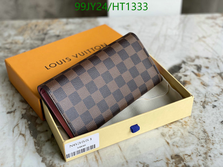 LV Bags-(Mirror)-Wallet-,Code: HT1333,$: 99USD