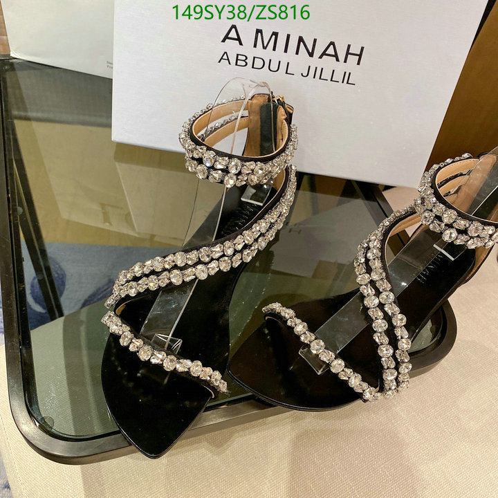 Women Shoes-Aminah Abdul Jillil, Code: ZS816,$: 149USD