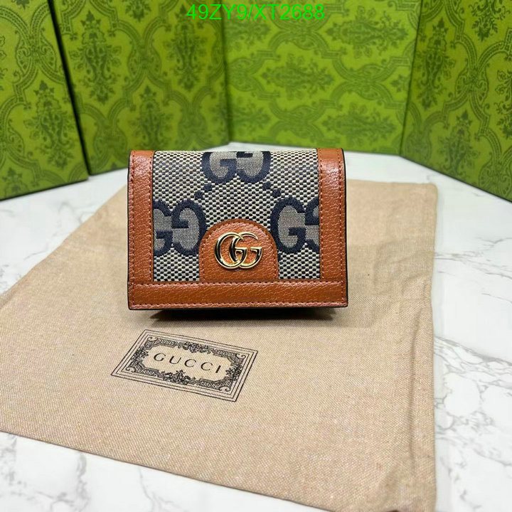 Gucci Bag-(4A)-Wallet-,Code: XT2688,$: 49USD