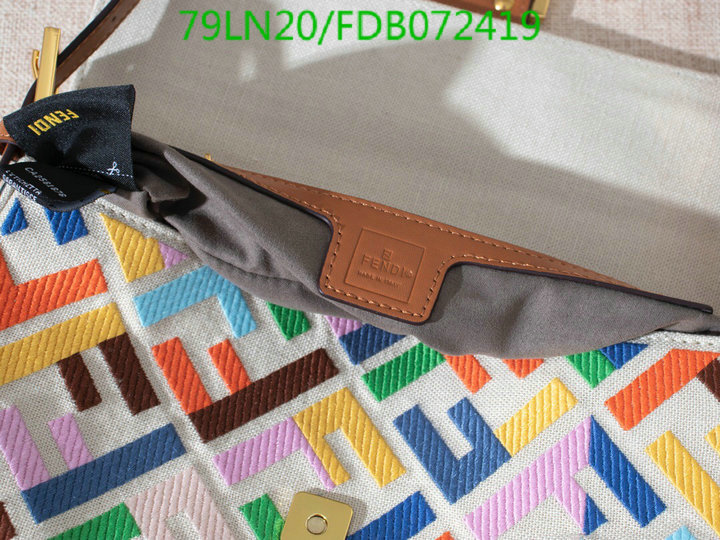 Fendi Bag-(4A)-Baguette-,Code: FDB072419,$: 79USD